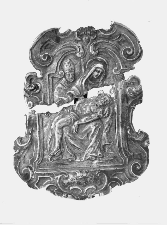 Pietà (rilievo) - manifattura napoletana (sec. XVIII)