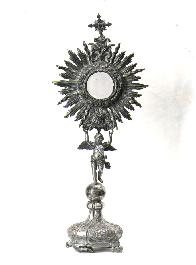 ostensorio - manifattura napoletana (sec. XVIII)