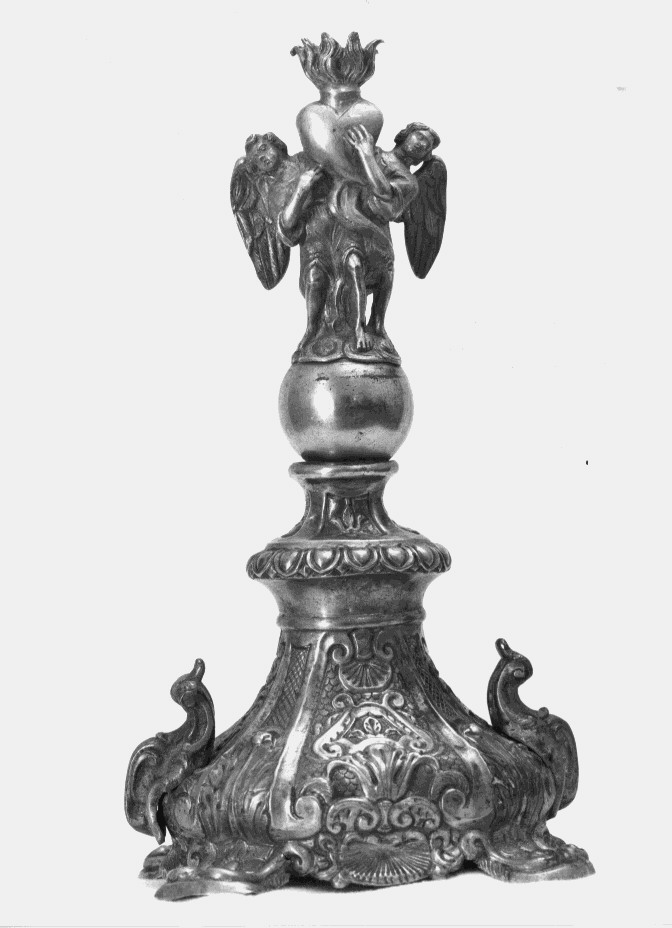 ostensorio, frammento - manifattura napoletana (sec. XVIII)