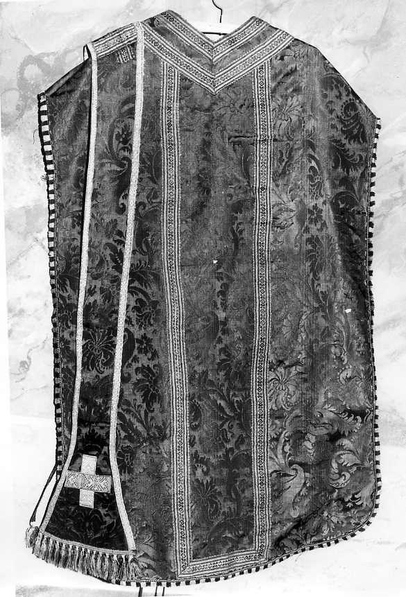 paramento liturgico, insieme - manifattura napoletana (?) (ultimo quarto sec. XVII)