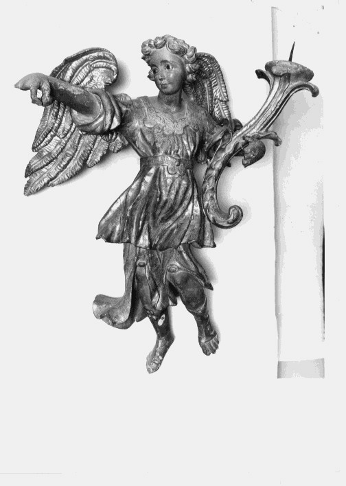 angelo reggitorcia (scultura, serie) - bottega lucana (prima metà sec. XVIII)