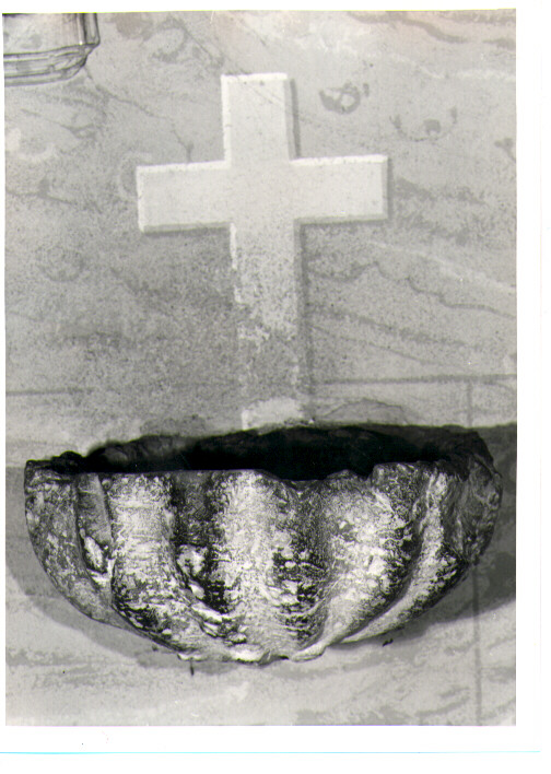 acquasantiera - bottega Italia meridionale (sec. XVIII)