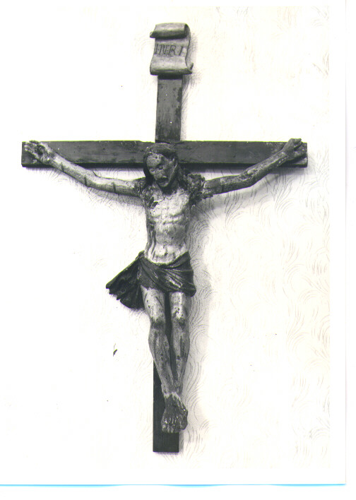 Cristo crocifisso (scultura) - bottega Italia meridionale (fine/inizio secc. XVIII/ XIX)