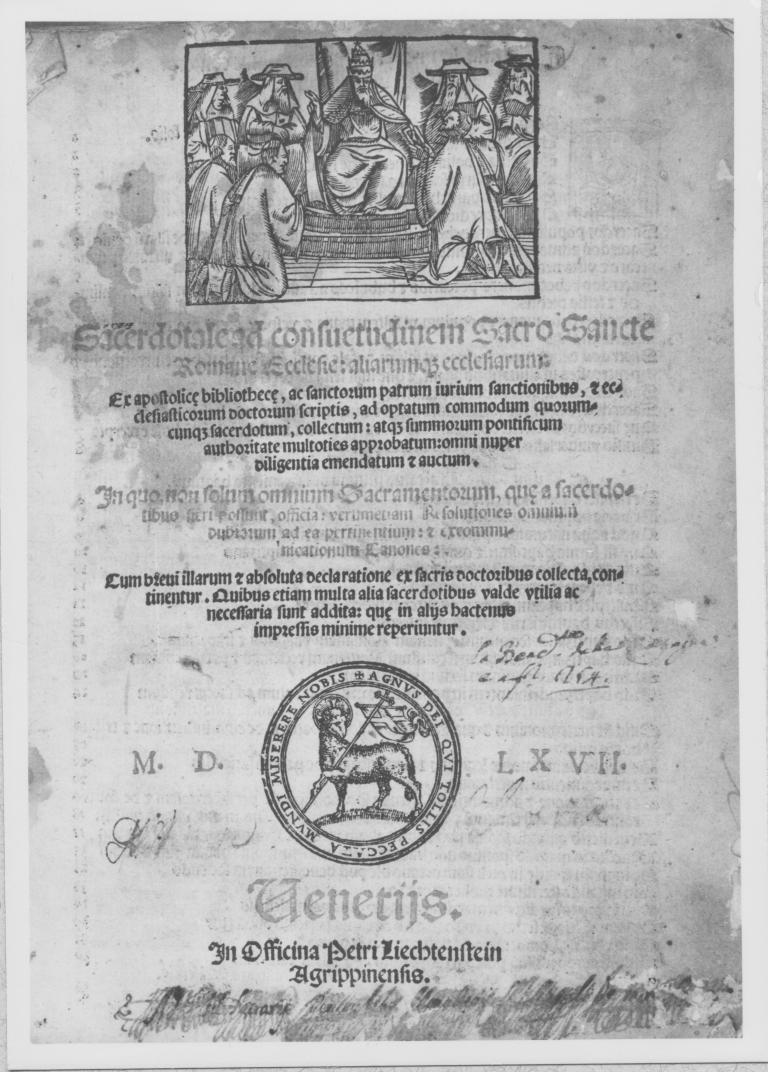 Santi (stampa, serie) - ambito veneto (sec. XVI)