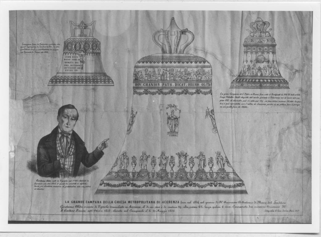 motivo decorativo (stampa) di Sorace Giuseppe (sec. XIX)