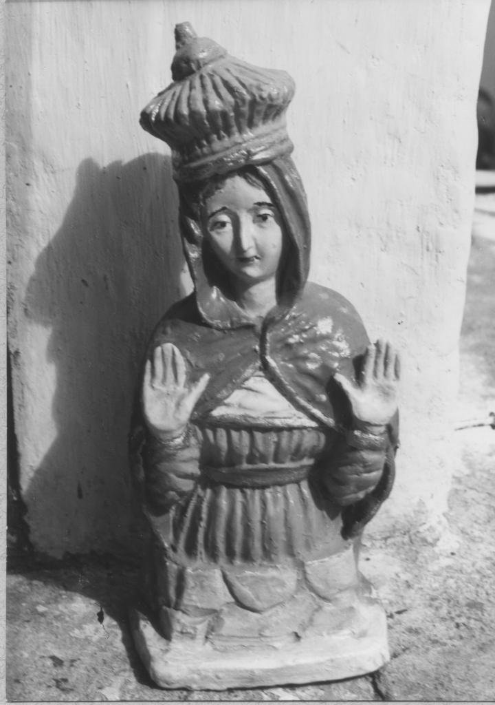 statuetta, Madonna di Picciano - bottega lucana (sec. XX)