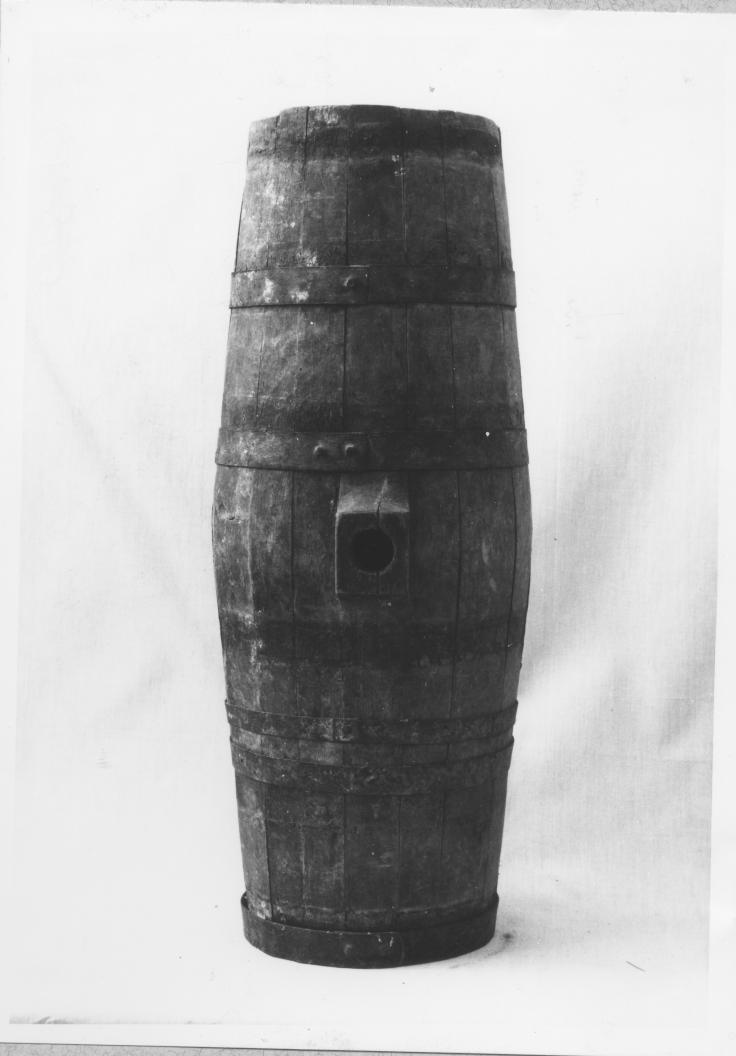 contenitore, barilotto - bottega Italia meridionale (sec. XX)