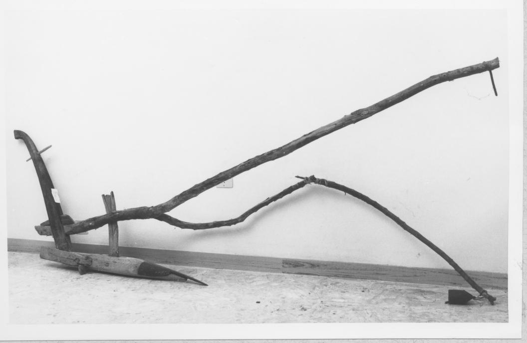 aratro a chiodo - bottega Italia meridionale (sec. XX)