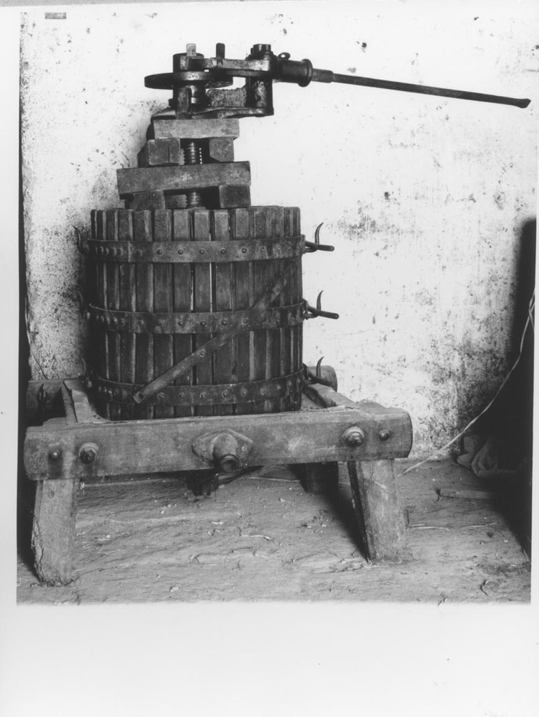 torchio - bottega Italia meridionale (sec. XX)