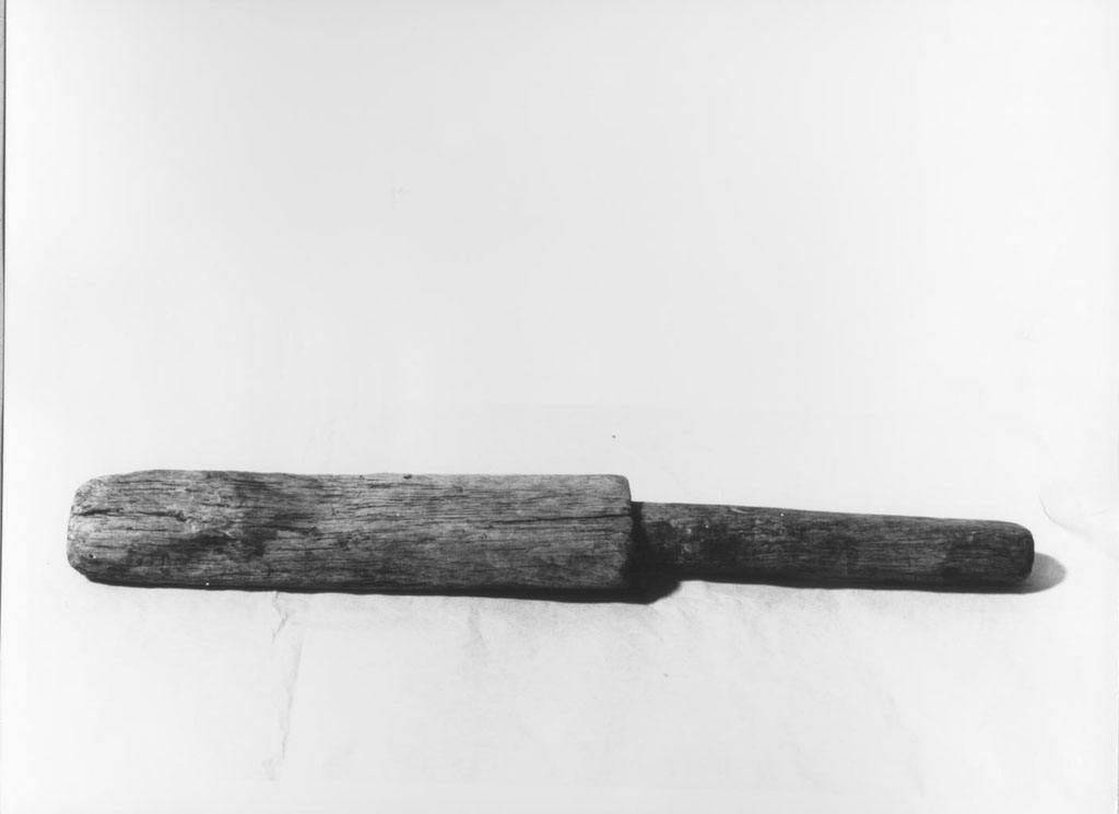 battitore lavapanni - bottega Italia meridionale (sec. XX)