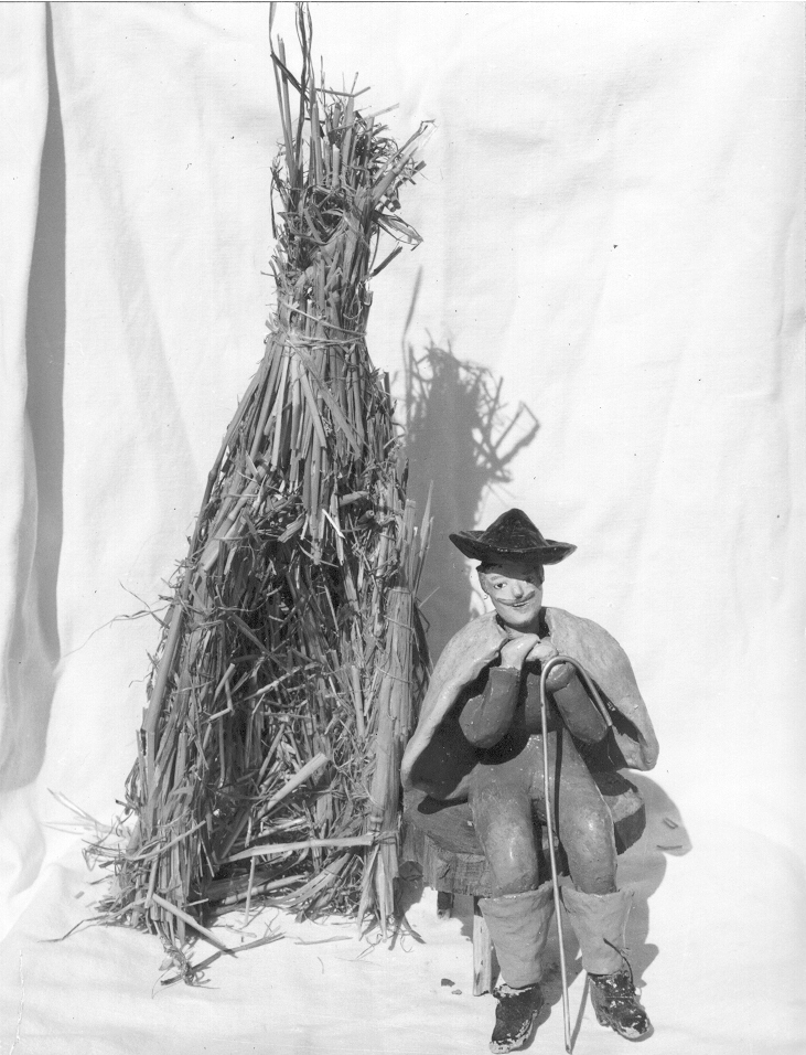 statuetta di presepio di nr (1970 post)