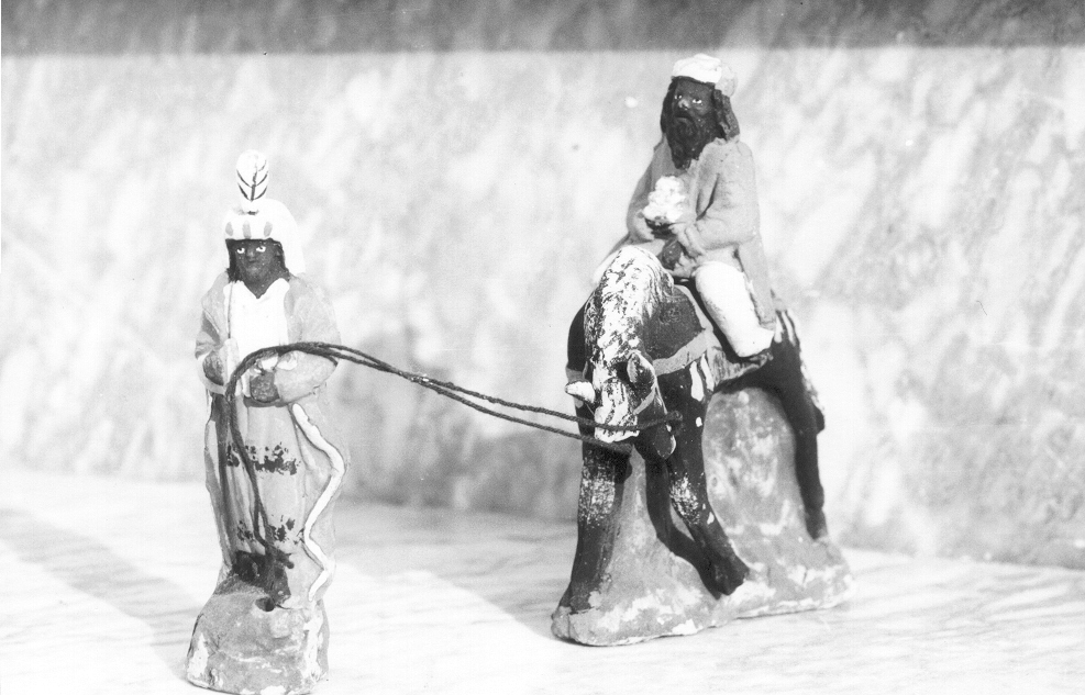 statuetta di presepio di nr (Artigiani costruttori di statuette) (secc. XIX/ XX)