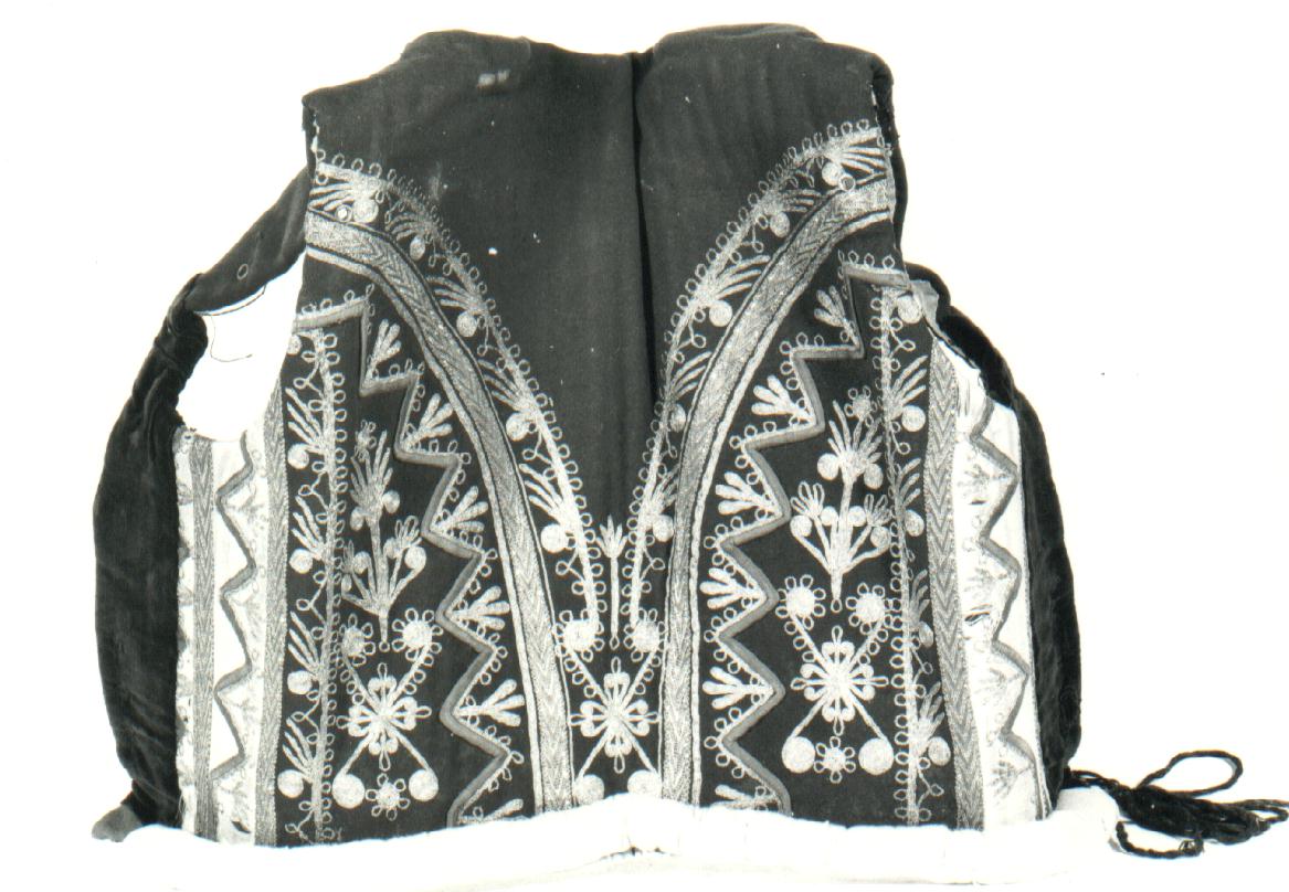 corsetto - manifattura locale (sec. XX prima metà)