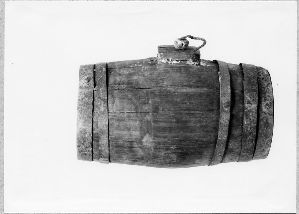 barilotto, Ciclo della viticoltura - Bottega artigiana del bottaio (1900 ca)