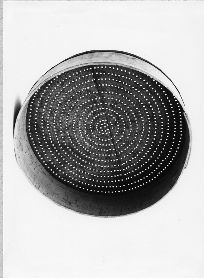 setaccio per grano o legumi, Utensile, Ciclo della cerealicoltura - Bottega artigiana (1915 ca)