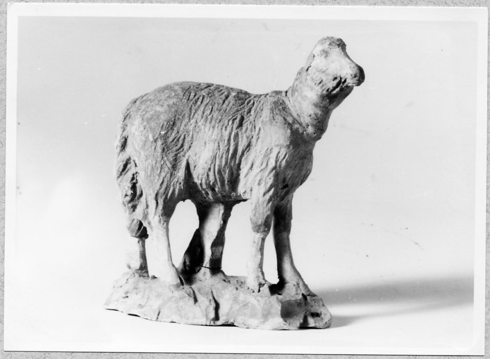 statuetta di presepio, Casa contadina - Bottega artigiana (1960 ante)