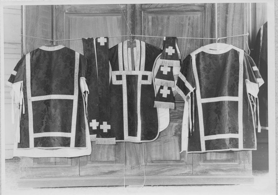 parato, insieme - manifattura Italia meridionale (secc. XVIII/ XIX)