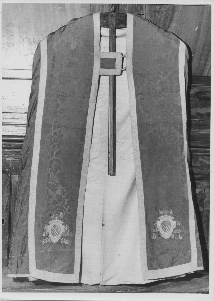 piviale - manifattura Italia meridionale (seconda metà sec. XVIII)