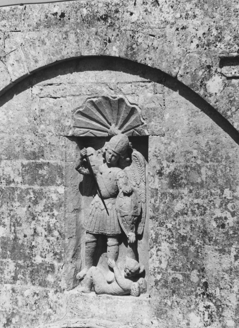 San Michele Arcangelo (statua) - bottega lucana (ultimo quarto sec. XVI)