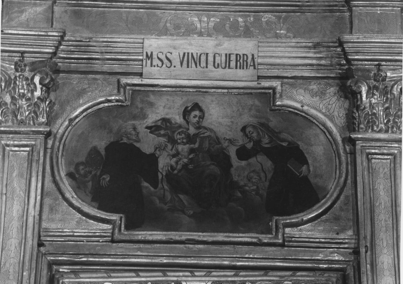 Madonna del Rosario (dipinto) - ambito Italia meridionale (seconda metà sec. XVII)