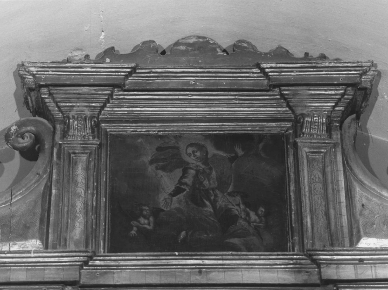 Santo (dipinto) - ambito Italia meridionale (seconda metà sec. XVII)