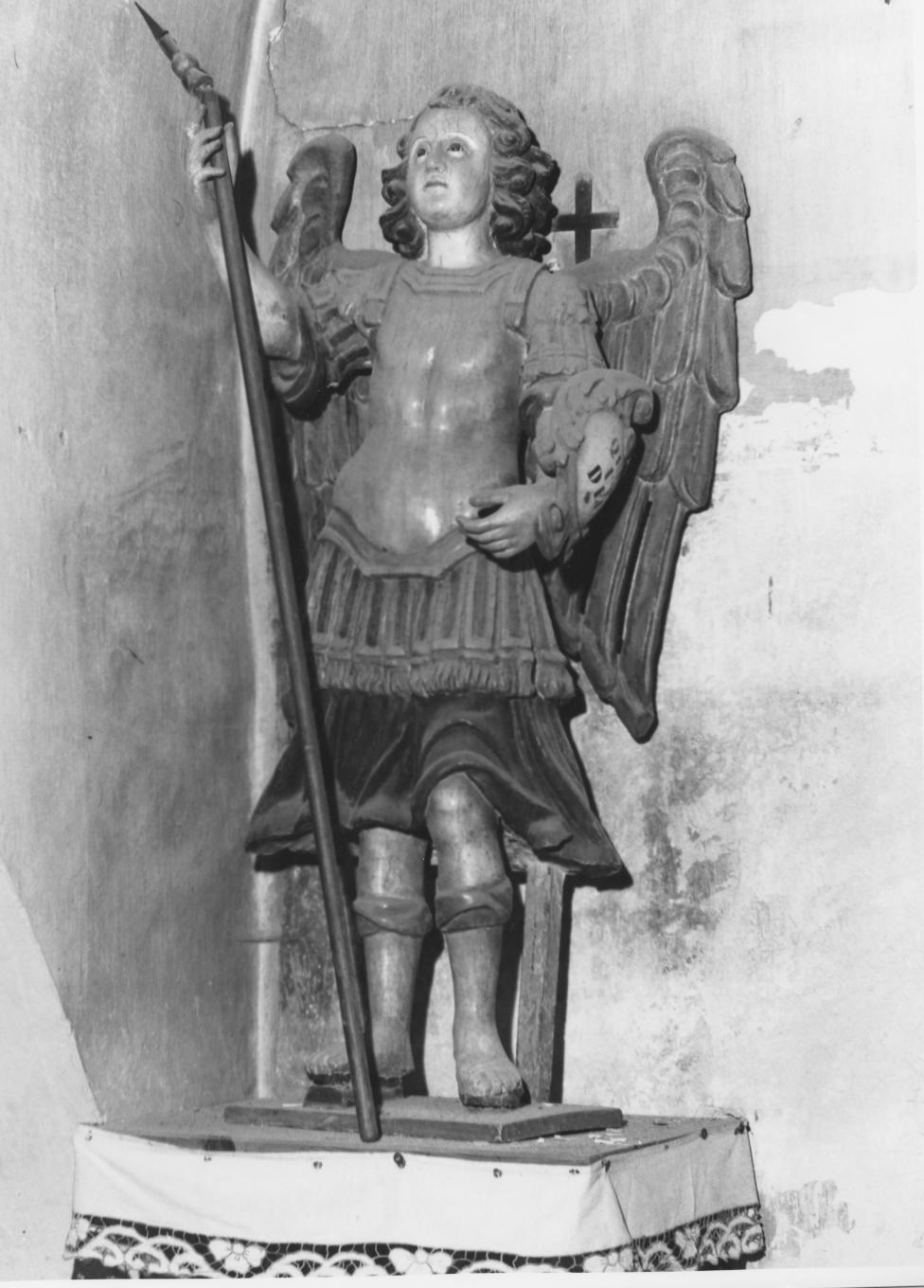 San Michele (statua) - bottega Italia meridionale (sec. XVII)