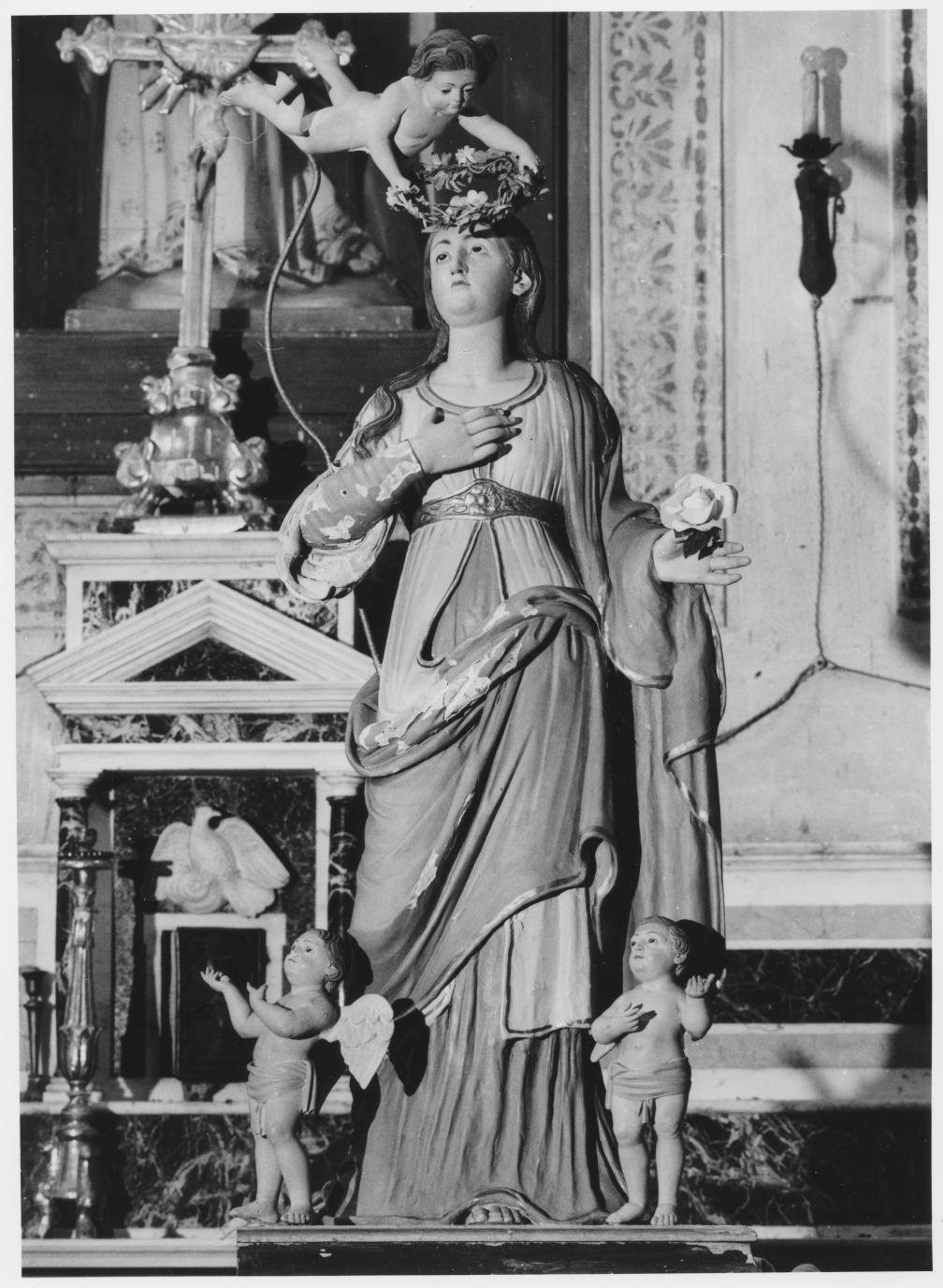 Santa Filomena (statua) - bottega Italia meridionale (fine/inizio secc. XVIII/ XIX)