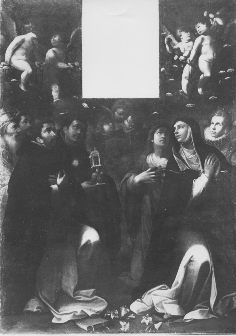 Apoteosi del Rosario (dipinto) di Hendricksz Dirk (primo quarto sec. XVII)