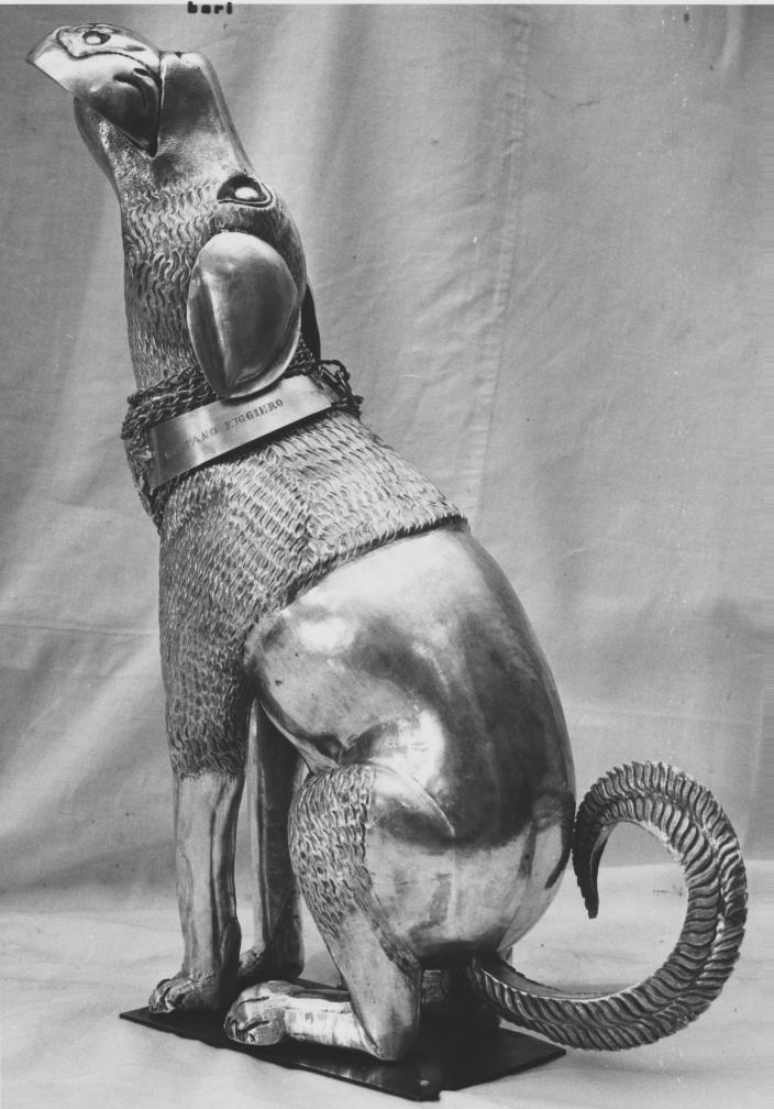 cane (attributo iconografico di immagine sacra) di Ruggiero Gaetano (seconda metà sec. XVIII)