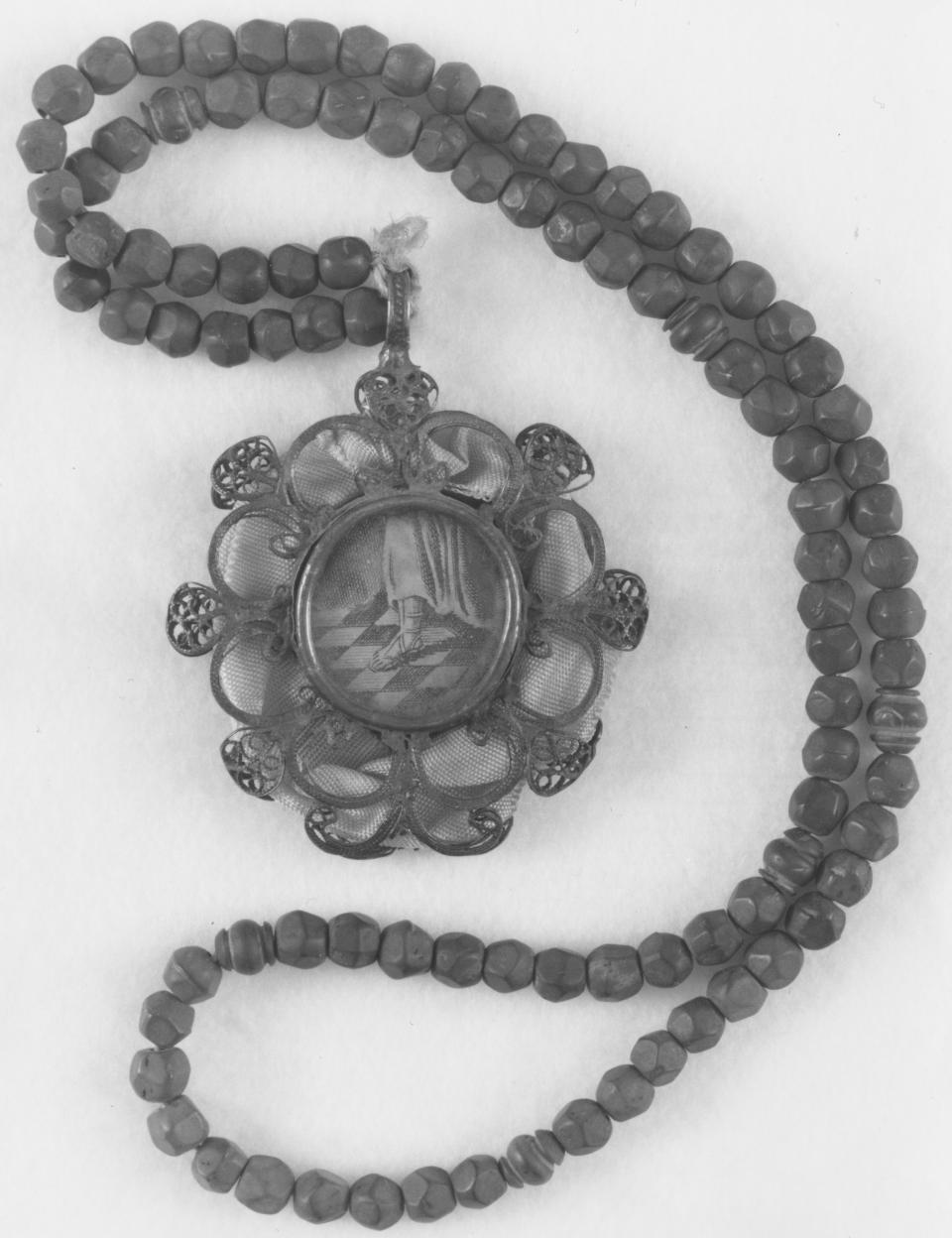 medaglia devozionale, coppia - bottega napoletana (metà sec. XIX)