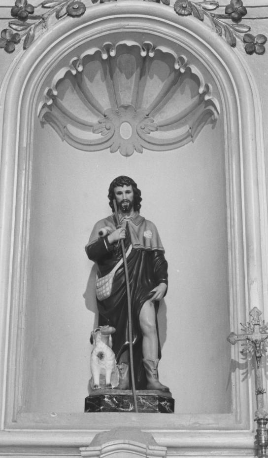 San Rocco (statua) - bottega Italia meridionale (sec. XX)