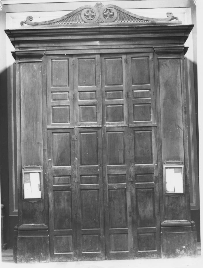 bussola d'ingresso - bottega Italia meridionale (sec. XX)