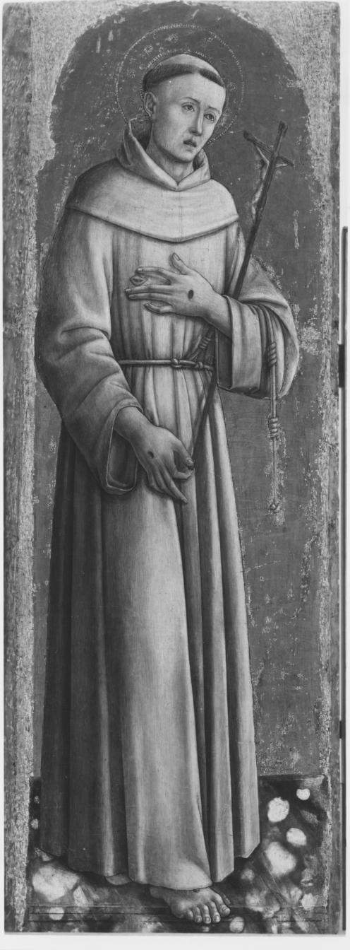 San Francesco d'Assisi (dipinto) di Bastiani Lazzaro (seconda metà sec. XV)