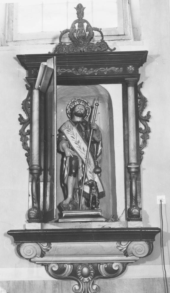 San Rocco (statua) - bottega Italia meridionale (prima metà sec. XX)