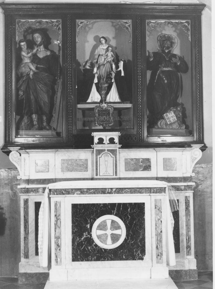 altare - bottega Italia meridionale (prima metà sec. XX)