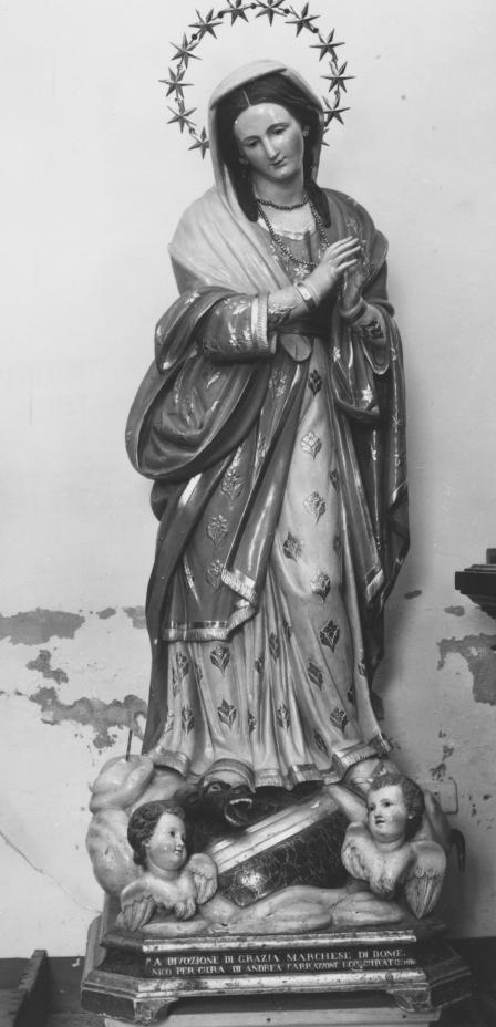 Madonna Immacolata (statua) - bottega napoletana (sec. XIX)