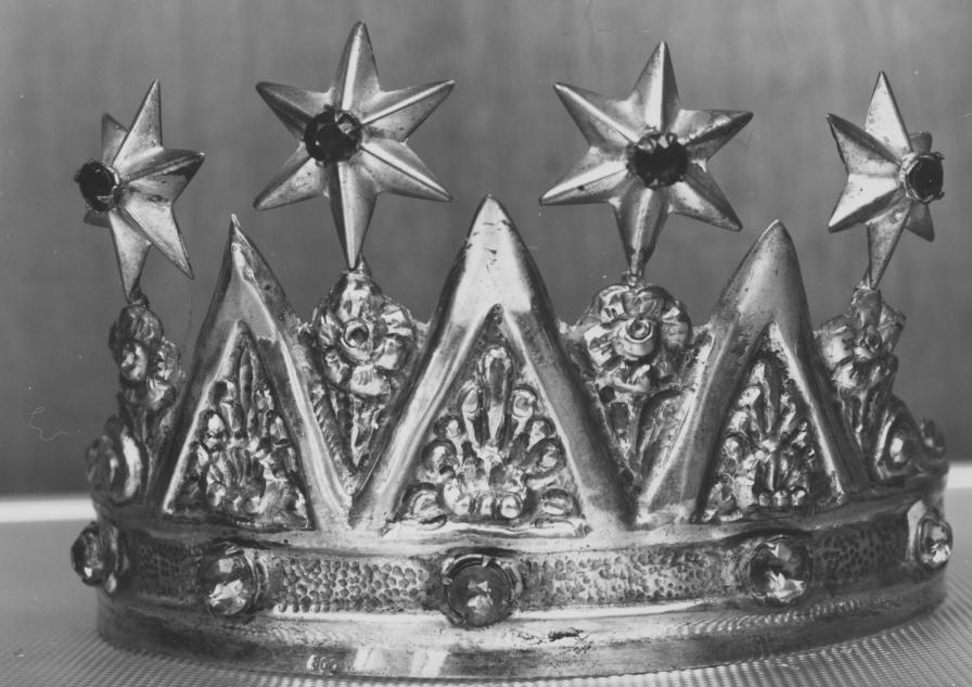 corona - bottega napoletana (fine sec. XIX)