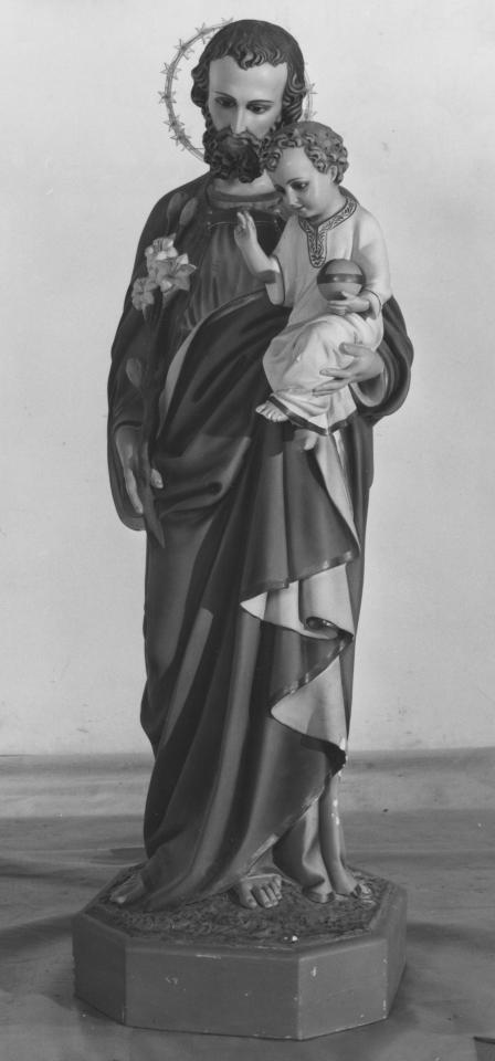 San Giuseppe e Gesù Bambino (statua) - bottega Italia settentrionale (inizio sec. XX)