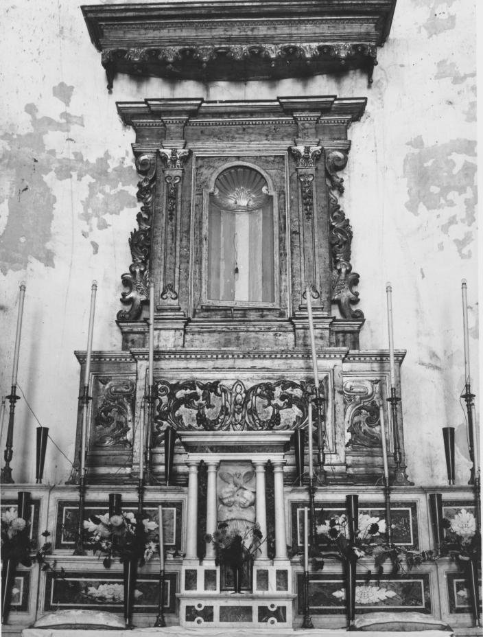 cornice di pala d'altare di Bianco Andrea (prima metà sec. XX)