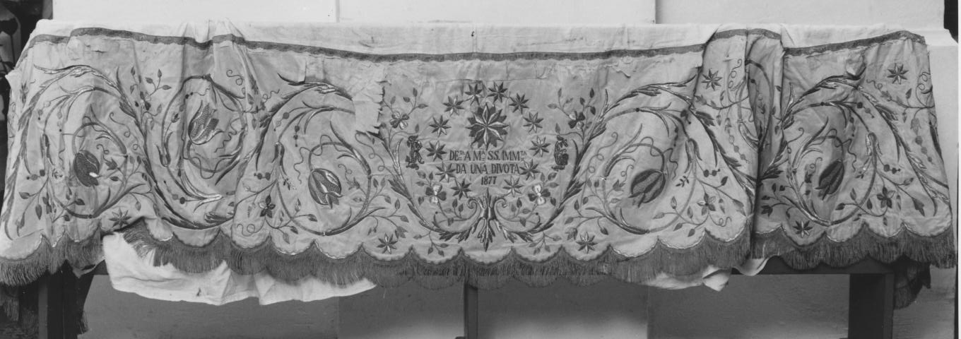 bordura - manifattura napoletana (sec. XIX)