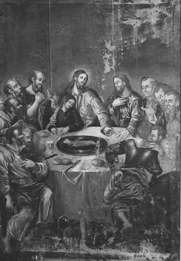 Ultima Cena (dipinto) - ambito lucano (prima metà sec. XIX)