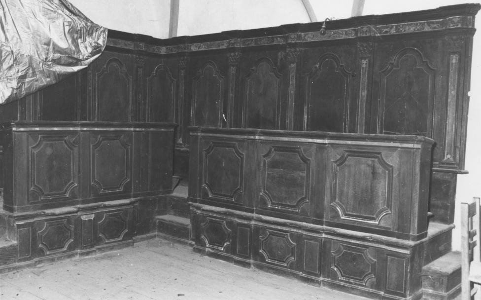 stalli del coro - bottega campana (seconda metà sec. XVII)