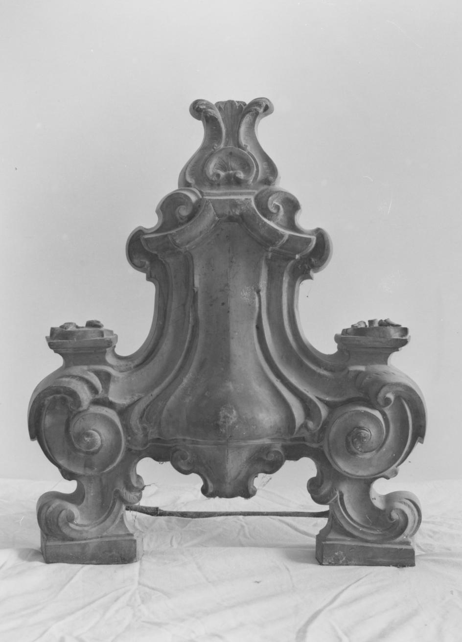 base per croce d'altare - bottega lucana (metà sec. XIX)