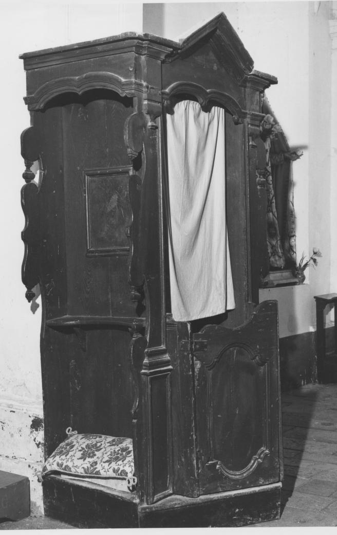 confessionale - bottega lucana (seconda metà sec. XVIII)