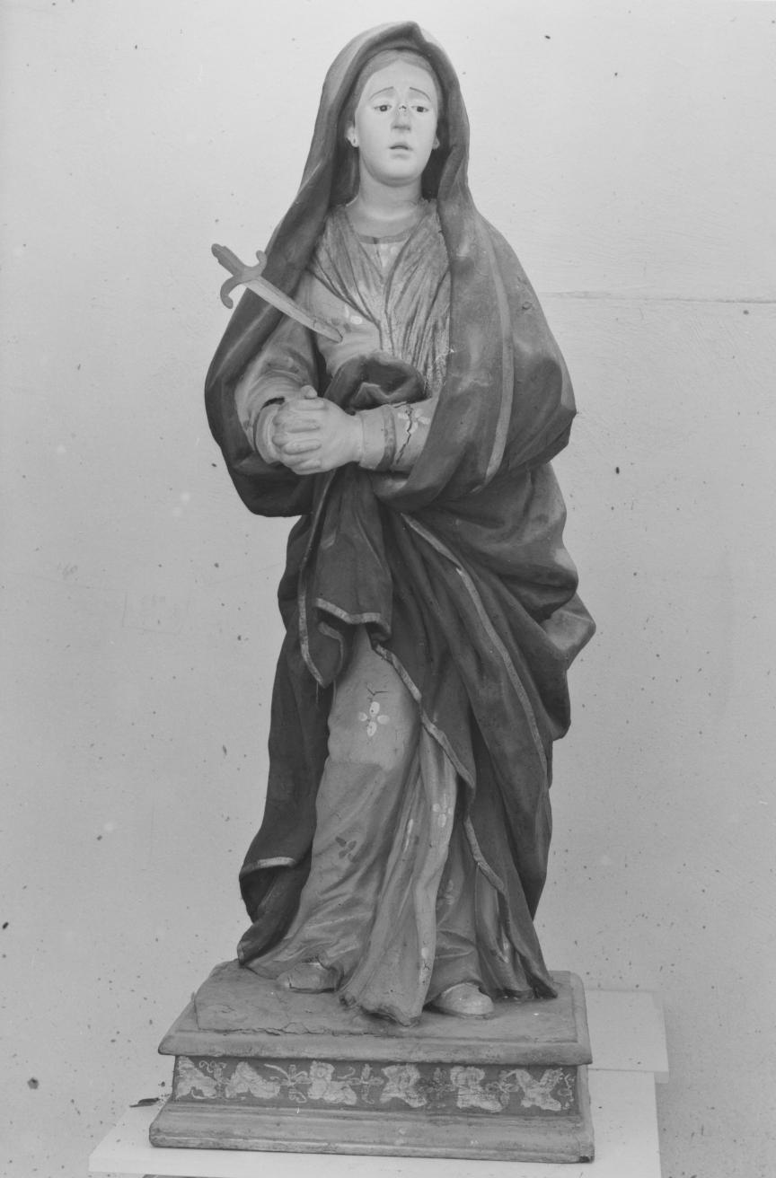 Madonna Addolorata (statua) - bottega napoletana (seconda metà sec. XVIII)