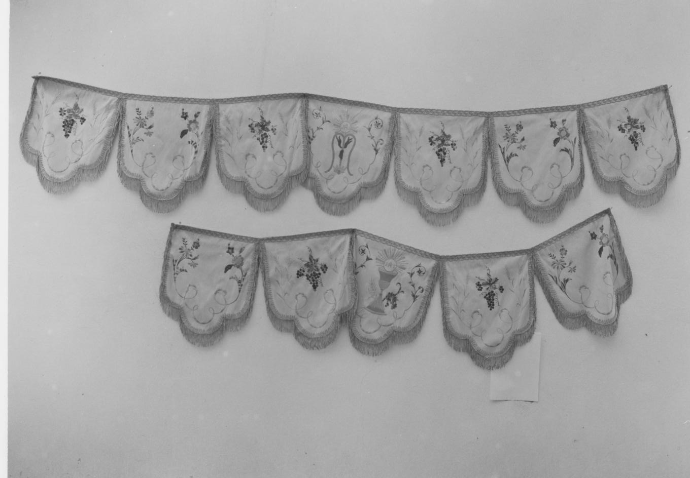 guarnizione del baldacchino processionale - manifattura lucana (seconda metà sec. XIX)