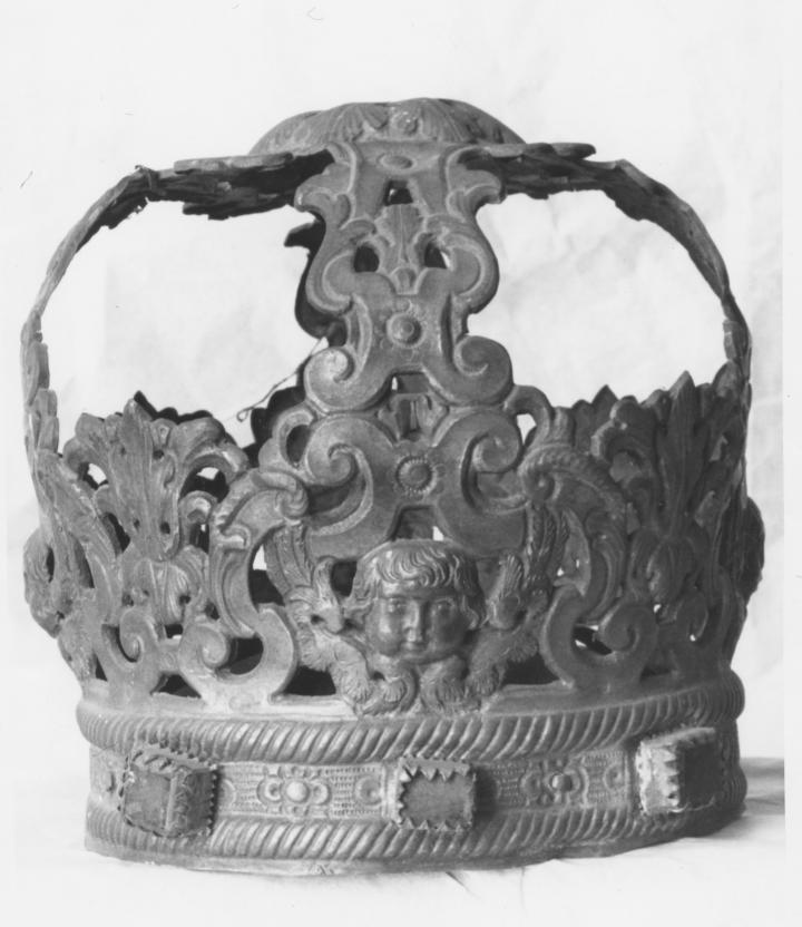 corona - bottega napoletana (seconda metà sec. XIX)