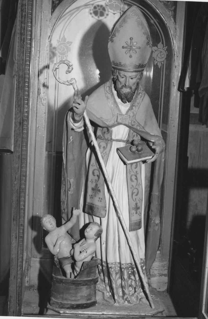 San Nicola Vescovo (statua) - bottega leccese (inizio sec. XX)