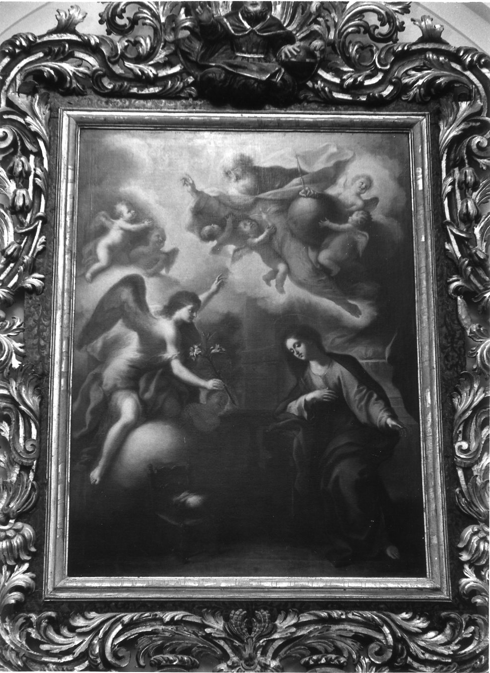 Annunciazione (dipinto) - ambito pugliese (primo quarto sec. XVII)