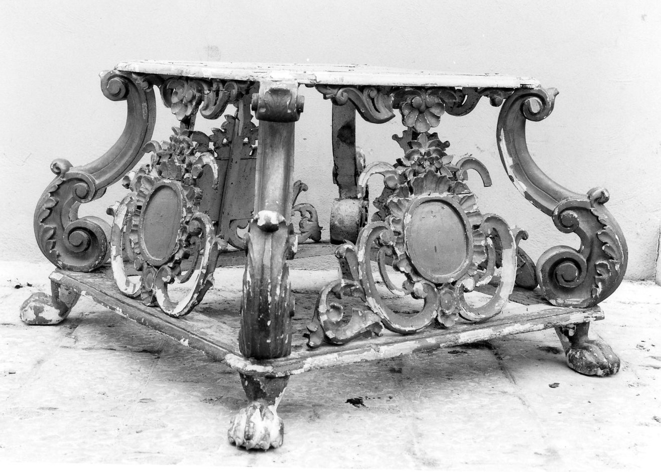 base processionale - bottega lucana (fine sec. XVIII)